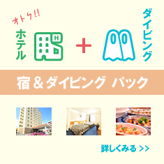 宿＆ダイビングパック